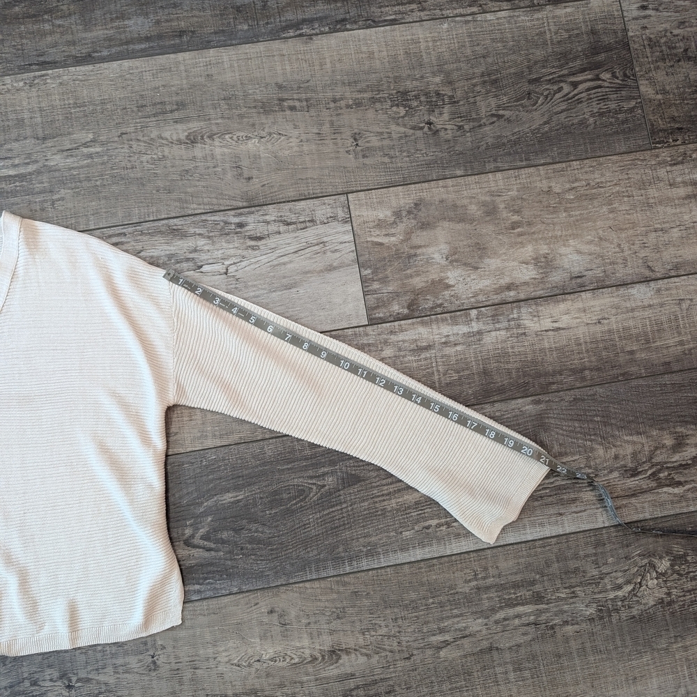 Theory Women's Cream Cardigan Sweater - Picture 11 of 11
